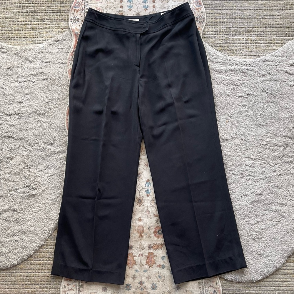 Burberry Black Wide Leg Pants